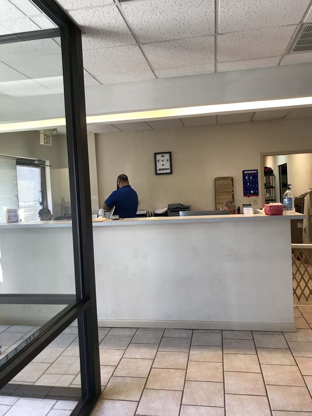Front counter